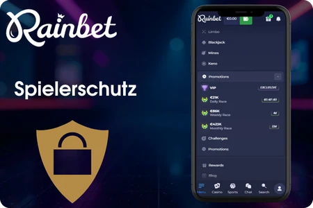 Rainbet spielerschutz