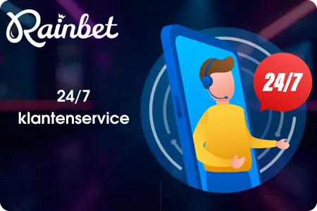 Rainbet klantenservice 24/7 Nederland