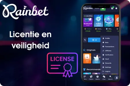 Rainbet licentie veiligheid