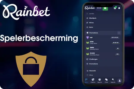 Rainbet spelerbescherming Nederland